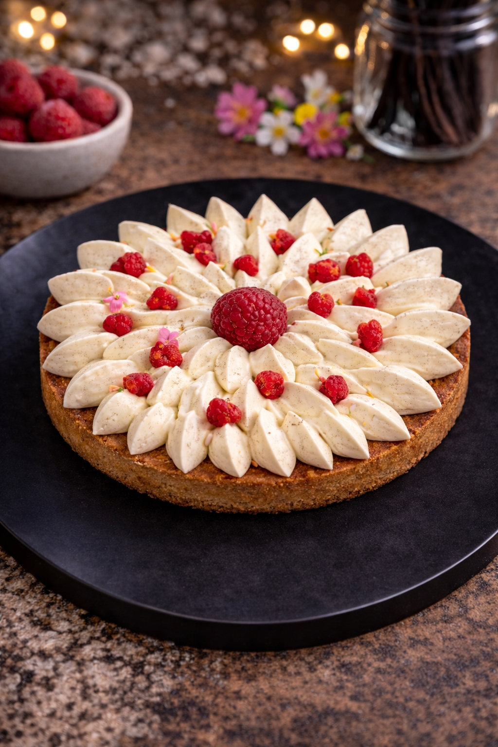 Sablé breton framboise vanille MMGA